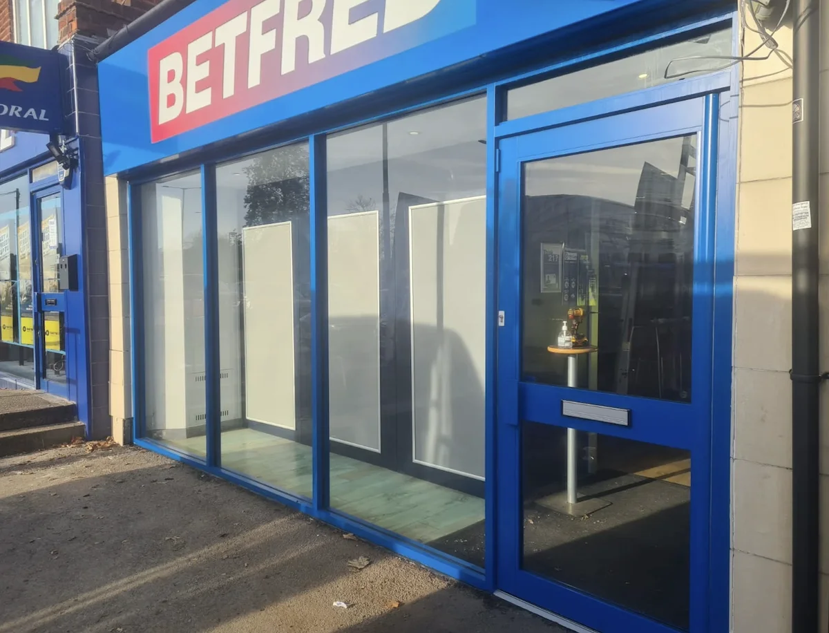 Bet Fred Shopfront Greenwich